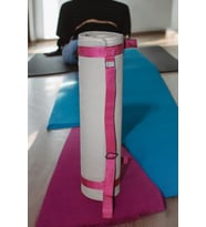 Yoga,Pilates,Mat Taşıma Askısı Pembe Renk Ayarlanabilir MatAskısıPembe002