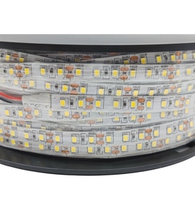 12 Volt 8 mm 2835 SMD 6500K Beyaz İç Mekan 120 Ledli 100 Metre Şerit Led