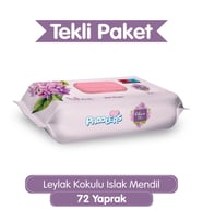 Paddlers Leylak Kokulu Islak Mendil 72 Yaprak