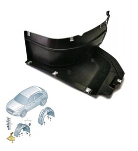 Audi Q3 Sağ Çamurluk Davlumbazı Küçük 2012-2020 8U0853888