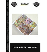 Özel Üretim Masaüstü Aksesuar Ev Ofis Cam Küllük Alk3667