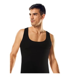 Anıt 1151 Penye Erkek Atlet Siyah Beden Xl