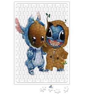Groot e Stitch Puzzle 240 Parça Yapboz