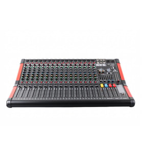 Magicvoice MV-P1600 16 Kanal Mikser USB Bluetooth Destekli Deck Mixer Mikrofon Aux Girişli LCD Ekran
