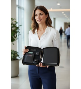 Premium Çok Fonksiyonlu Organizer - Protofolio Sekreterlik Çanta 25X32 cm