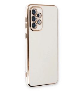 Mey İthalat® Samsung Galaxy A53 5G Kılıf Volet Silikon - Beyaz