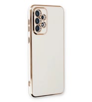 Mey İthalat® Samsung Galaxy A53 5G Kılıf Volet Silikon - Beyaz