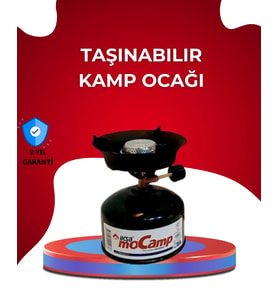 Piknik Ve Doğa Yürüyüşü İçin Taşınabilir Kamp Ocağı