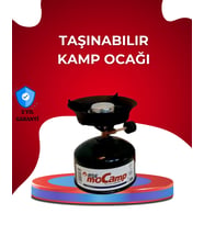 Piknik Ve Doğa Yürüyüşü İçin Taşınabilir Kamp Ocağı