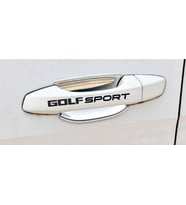 v w Golf Sport Kapı Kolu ve Jant sticker seti 8 adet yazı 551