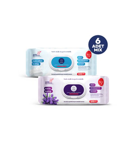 SUBO YÜZEY TEMİZLİK HAVLUSU 100 'LÜ MİX 6X100 (3 L.FERH + 3 B.SABN.FERH )