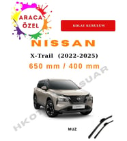 Nissan X-Trail  (2022-2025) Araca Özel Silecek Ön İki Muz