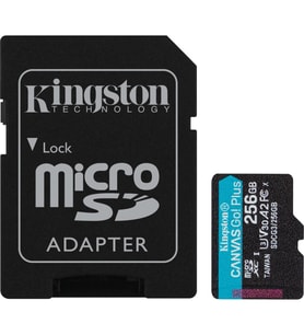 Kingston Canvas Go Plus SDCG3/256GB Class10 UHS-I U3 A2 V30 256 GB Micro SD Kart Outlet