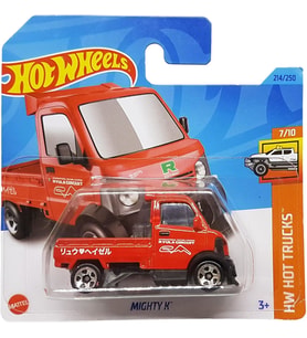 Hot Wheels - Mighty K - Hw Hot Trucks 7/10 - Hkj03 - Short Card - Ryula Circuit - Kırmızı - Mattel 2 (Çok Renkli)