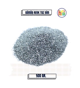 TOZ SİM GÜMÜŞ RENK (500 GR FİYATIDIR)