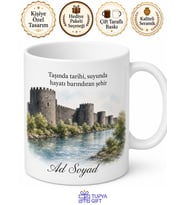 Diyarbakır Tarihi Surlar ve Dicle Hatırası Kupa Bardak Hediye