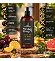 NO3 Naturals Kolajenli Vücut Bakım ve Masaj Yağı 240 ml