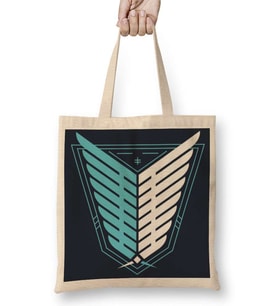 Attack On Titan Wings of Freedom Bez Çanta Uzun Saplı