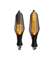 Motobir Sinyal Takımı Kayan Led Sarı Parklı Mavi Universal