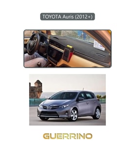 TOYOTA Auris (2012-2013)TORPİDO KORUMA HALISI GRİ KENAR