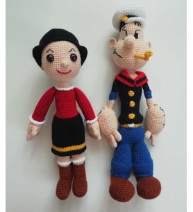 Temel Reis - Safinaz Amigurumi Organik Oyuncak