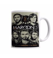 MAROON 5 Kupa Bardak Porselen