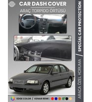 VOLVO S80 (1998-2006) Torpido Örtüsü Ön Göğüs Koruma Torpido Koruma Tam Uyum Araca Özel UV Koruma