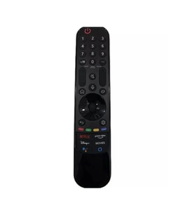 LG Smart TV AN-MR21GC AKB76039902 Netflix Tuşlu Ses Komutsuz Kumanda (Siyah)