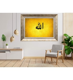 Gümüş Çerçeveli dekoratif Tablo as816