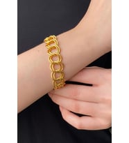 14 Ayar Altın Kadın Samanyolu Bileklik (Gold)
