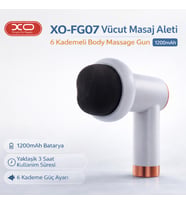 XO-FG07 Vücut Masaj Aleti 6 Kademeli Body Massage Gun 1200mAh