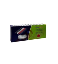 Mapibind Spiral Plastik 100 LÜ 19 MM Beyaz (100 Lü Paket)