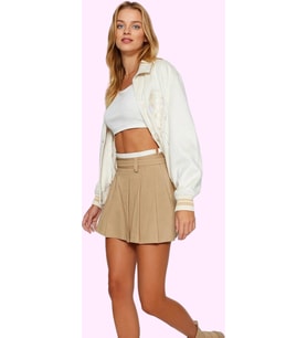 Kadın A line Gabardin Mini Etek Polyester Günlük Kullanım Hafta Sonu Yaz Aylarının Vazgeçilmezi