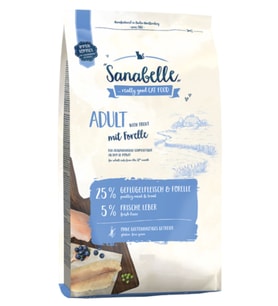 Sanabelle Glutensiz Alabalıklı Yetişkin Kedi Maması 10kg