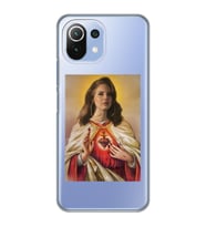 Xiaomi Mi 11 Lite Uyumlu Lana Del Rey Desenli Şeffaf Telefon Kılıfı