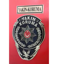 YAKIN KORUMA CÜZDAN ROZETİ (METAL)-SATIN/AL,YAKIN KORUMA KIMLIK KARTLI PERSONELE SATILIR.-SIVILE SATILMAZ