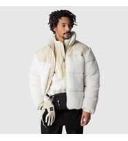 The North Face M HIGH PILE NUPTSE Erkek Ceket NF0A5A844U01 (Beyaz)