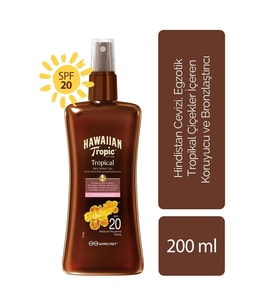 Hawaiian Tropic Hawaııan Tropıc Koruyucu Ve Bronzlaştırıcı Yağ Spf 20