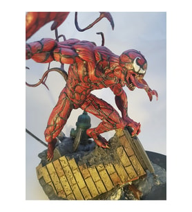 Carnage Büyük Yıkım Boyalı Figür 25 Cm (büyük Boy)