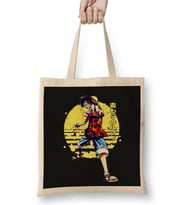 Luffy One Piece 02 Bez Çanta Uzun Saplı