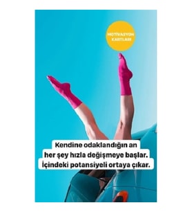 Her Güne Bir Motivasyon Kartı
