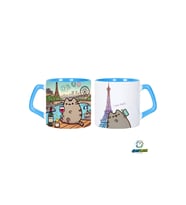 Ghostbastır Design Pusheen Pariste Kupa Bardak Tek Adet 0685