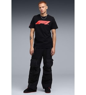 Puma F1 Ess Logo Erkek Tişört 63326401 (Siyah)