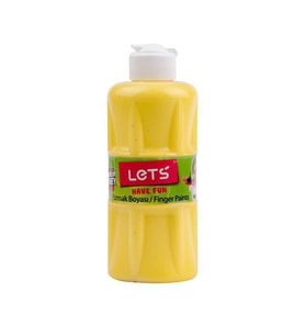 Lets Parmak Boyası Sarı 250 ml