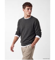 LCW Vision Gri Regular Fit Erkek Triko Kazak