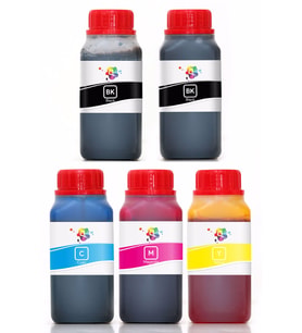 QC Canon PGI 150 CLI 151 Kartuş Mürekkebi 5 Renk Pro Serisi 250ml  Mürekkep Seti