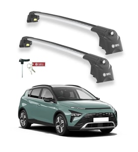 Turtle Hyundai Bayon (Bc3 Cuv) 2021-2025 Ara Atkı Air2 Gri