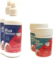 Hintohu Tüy Dökücü Azaltıcı Rus Merhemi 250 ml 2 Adet+Genital Bölge Merhemi 50 ml 2 Adet Olegovich