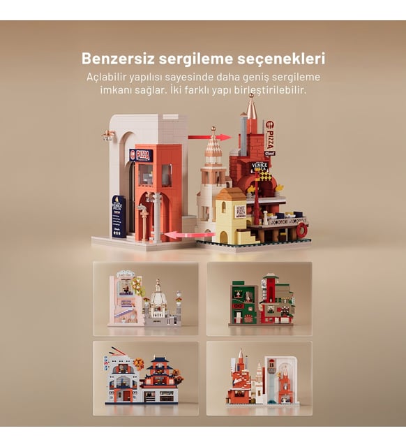 Balody Lezzet Sokağı – Japon Lokantası (BL21320) – Mini Blok Yapı