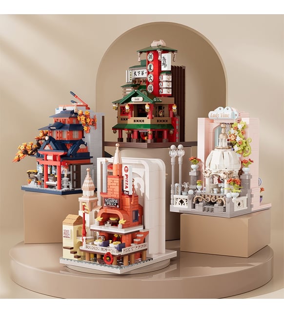 Balody Lezzet Sokağı – Japon Lokantası (BL21320) – Mini Blok Yapı
